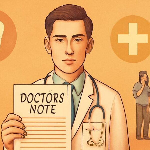 Do dentist give a note